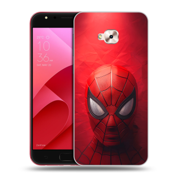Пластиковый чехол на ASUS ZenFone 4 Selfie Pro с принтом Spiderman Человек паук Пластиковый чехол на ASUS ZenFone 4 Selfie Pro с принтом Spiderman Человек паук