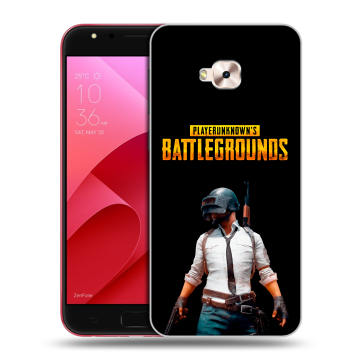 Пластиковый чехол на ASUS ZenFone 4 Selfie Pro с принтом PUGB ПАГБ Пластиковый чехол на ASUS ZenFone 4 Selfie Pro с принтом PUGB ПАГБ