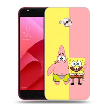 Пластиковый чехол на ASUS ZenFone 4 Selfie Pro с принтом Спанч боб Спанчбоб Пластиковый чехол на ASUS ZenFone 4 Selfie Pro с принтом Спанч боб Спанчбоб