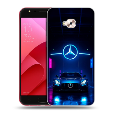 Пластиковый чехол на ASUS ZenFone 4 Selfie Pro с принтом Mercedes Мерседес Пластиковый чехол на ASUS ZenFone 4 Selfie Pro с принтом Mercedes Мерседес