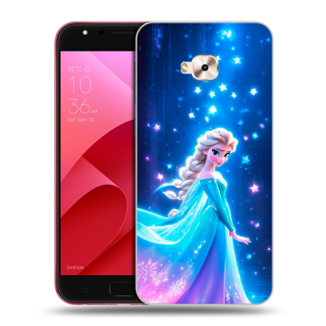 Пластиковый чехол на ASUS ZenFone 4 Selfie Pro с принтом Холодное сердце Frozen Пластиковый чехол на ASUS ZenFone 4 Selfie Pro с принтом Холодное сердце Frozen