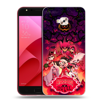Пластиковый чехол на ASUS ZenFone 4 Selfie Pro с принтом Hazbin Hotel Отель Хазбин Пластиковый чехол на ASUS ZenFone 4 Selfie Pro с принтом Hazbin Hotel Отель Хазбин