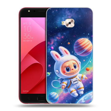 Пластиковый чехол на ASUS ZenFone 4 Selfie Pro с принтом Labubu Лабубу