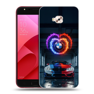 Пластиковый чехол на ASUS ZenFone 4 Selfie Pro с принтом BMW БМВ