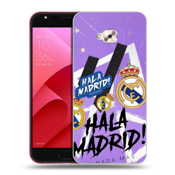 Пластиковый чехол на ASUS ZenFone 4 Selfie Pro с принтом Real Madrid Реал Мадрид Пластиковый чехол на ASUS ZenFone 4 Selfie Pro с принтом Real Madrid Реал Мадрид
