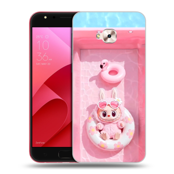 Пластиковый чехол на ASUS ZenFone 4 Selfie Pro с принтом Labubu Лабубу Пластиковый чехол на ASUS ZenFone 4 Selfie Pro с принтом Labubu Лабубу