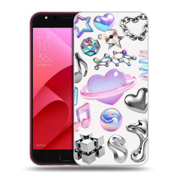Пластиковый чехол на ASUS ZenFone 4 Selfie Pro с принтом Y2K