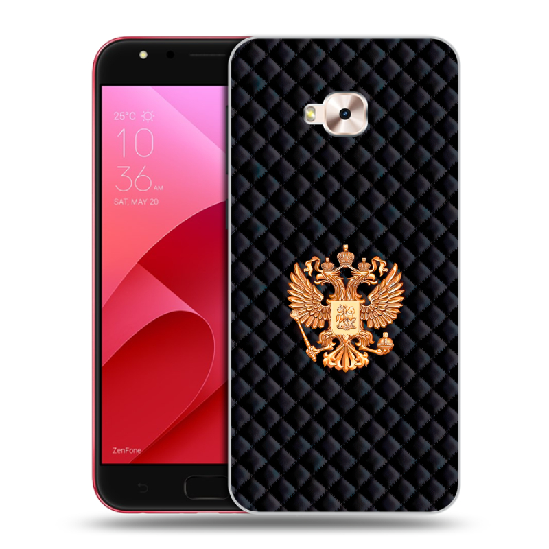 Пластиковый чехол на ASUS ZenFone 4 Selfie Pro с принтом Герб России принт Пластиковый чехол на ASUS ZenFone 4 Selfie Pro с принтом Герб России принт