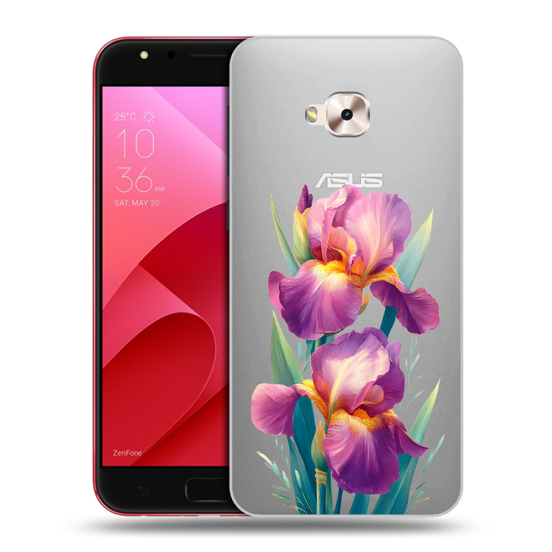 Пластиковый чехол на ASUS ZenFone 4 Selfie Pro с принтом Цветы орхидеи Пластиковый чехол на ASUS ZenFone 4 Selfie Pro с принтом Цветы орхидеи