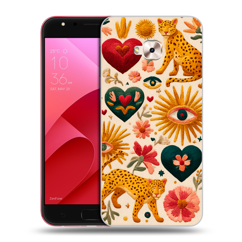 Пластиковый чехол на ASUS ZenFone 4 Selfie Pro с принтом Модный принт Пластиковый чехол на ASUS ZenFone 4 Selfie Pro с принтом Модный принт