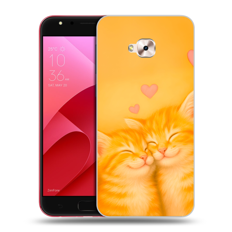 Пластиковый чехол на ASUS ZenFone 4 Selfie Pro с принтом Милые котята Пластиковый чехол на ASUS ZenFone 4 Selfie Pro с принтом Милые котята