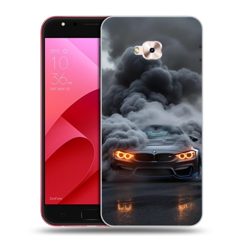 Пластиковый чехол на ASUS ZenFone 4 Selfie Pro с принтом BMW БМВ Пластиковый чехол на ASUS ZenFone 4 Selfie Pro с принтом BMW БМВ