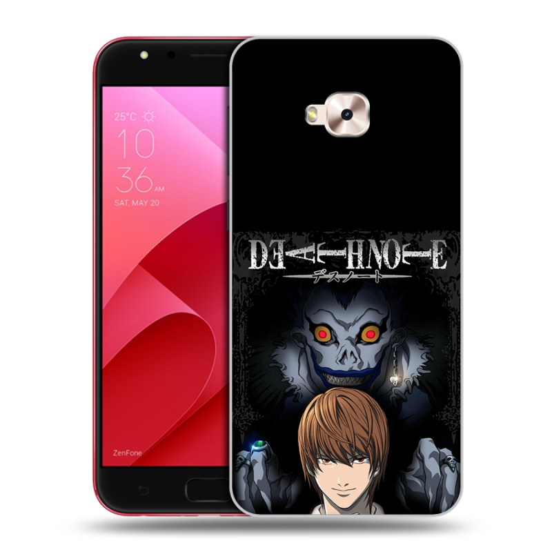 Пластиковый чехол на ASUS ZenFone 4 Selfie Pro с принтом Death note Тетрадь смерти Пластиковый чехол на ASUS ZenFone 4 Selfie Pro с принтом Death note Тетрадь смерти