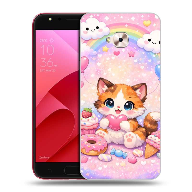 Пластиковый чехол на ASUS ZenFone 4 Selfie Pro с принтом для девочек Пластиковый чехол на ASUS ZenFone 4 Selfie Pro с принтом для девочек