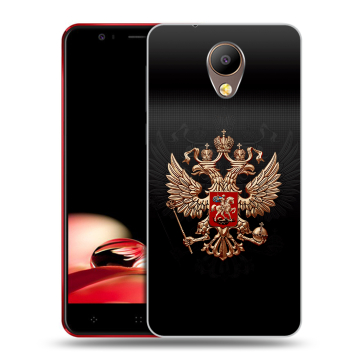 Пластиковый чехол на Elephone P8 с принтом Герб России