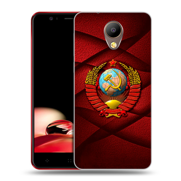 Пластиковый чехол на Elephone P8 с принтом Герб СССР