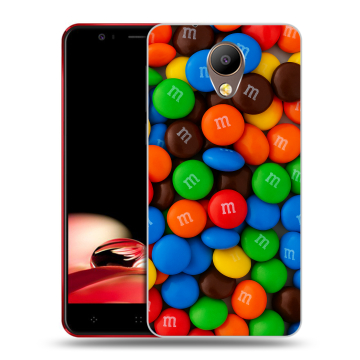 Пластиковый чехол на Elephone P8 с принтом Конфеты