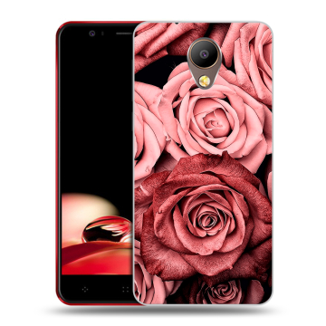 Пластиковый чехол на Elephone P8 с принтом Цветы розы