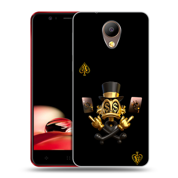 Пластиковый чехол на Elephone P8 с принтом Золотой скрудж макдак Пластиковый чехол на Elephone P8 с принтом Золотой скрудж макдак
