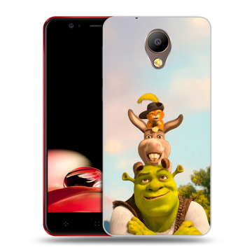 Пластиковый чехол на Elephone P8 с принтом Шрек Shrek