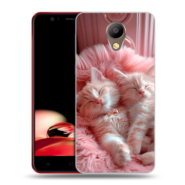 Пластиковый чехол на Elephone P8 с принтом котята котики Пластиковый чехол на Elephone P8 с принтом котята котики