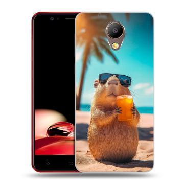 Пластиковый чехол на Elephone P8 с принтом Капибара Пластиковый чехол на Elephone P8 с принтом Капибара
