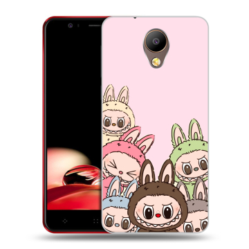 Пластиковый чехол на Elephone P8 с принтом Лабубу