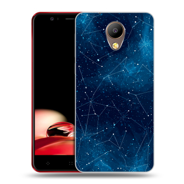 Пластиковый чехол на Elephone P8 с принтом Космос звезды