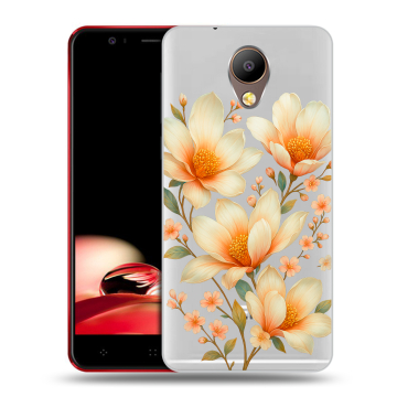 Пластиковый чехол на Elephone P8 с принтом Цветы