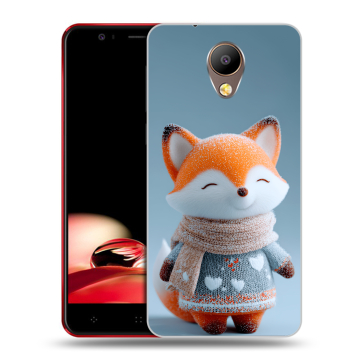 Пластиковый чехол на Elephone P8 с принтом Лиса