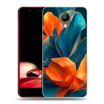 Пластиковый чехол на Elephone P8 с принтом Цветы