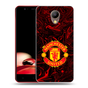 Пластиковый чехол на Elephone P8 с принтом Manchester United