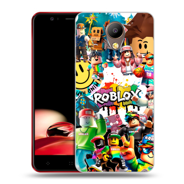 Пластиковый чехол на Elephone P8 с принтом Roblox Роблокс Пластиковый чехол на Elephone P8 с принтом Roblox Роблокс
