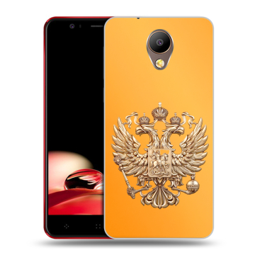 Пластиковый чехол на Elephone P8 с принтом Герб Флаг России