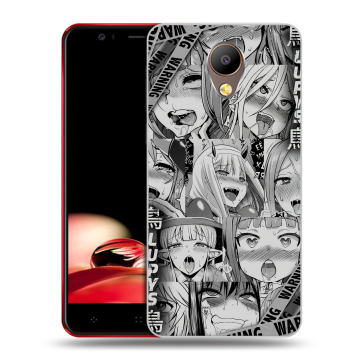 Пластиковый чехол на Elephone P8 с принтом Ahegao Ахегао Аниме