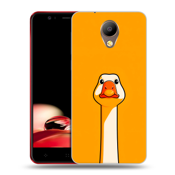 Пластиковый чехол на Elephone P8 с принтом Смешная утка