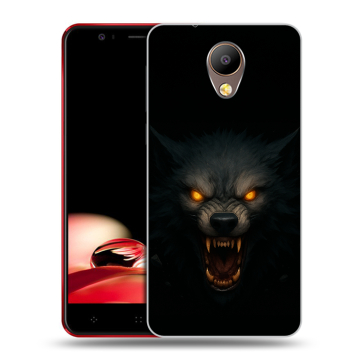 Пластиковый чехол на Elephone P8 с принтом Волк