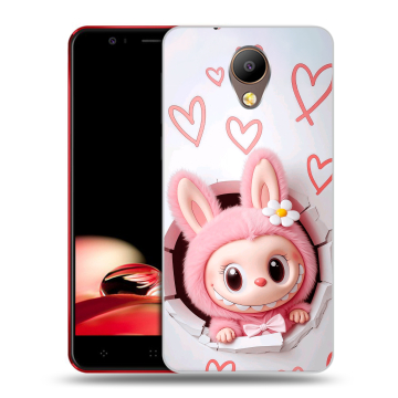 Пластиковый чехол на Elephone P8 с принтом Labubu Лабубу Пластиковый чехол на Elephone P8 с принтом Labubu Лабубу