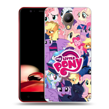 Пластиковый чехол на Elephone P8 с принтом My little pony Дружба чудо