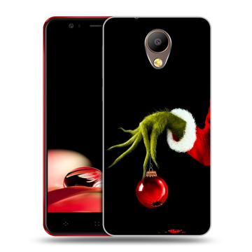 Пластиковый чехол на Elephone P8 с принтом Новый год Гринч