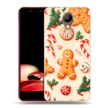 Пластиковый чехол на Elephone P8 с принтом Новый год