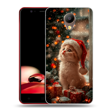 Пластиковый чехол на Elephone P8 с принтом Новый год