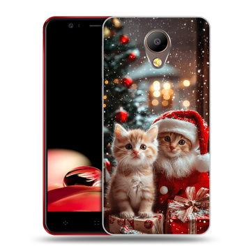 Пластиковый чехол на Elephone P8 с принтом Новый год