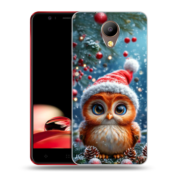 Пластиковый чехол на Elephone P8 с принтом Новый год