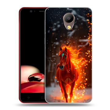 Пластиковый чехол на Elephone P8 с принтом Новый год
