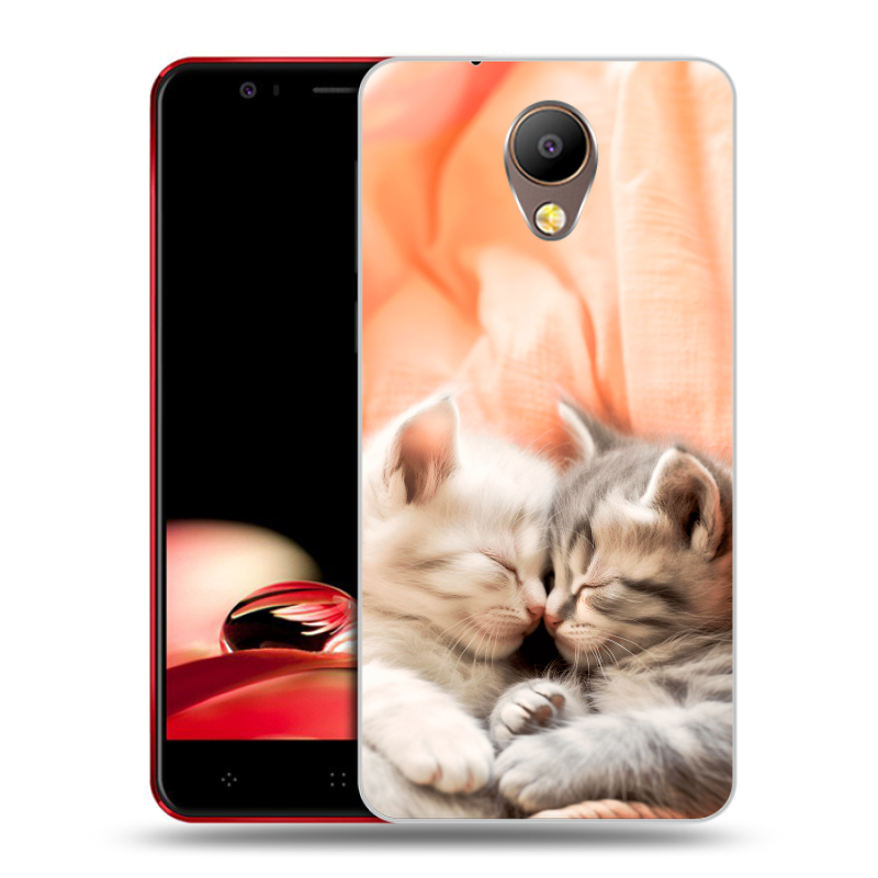 Пластиковый чехол на Elephone P8 с принтом Котята Пластиковый чехол на Elephone P8 с принтом Котята