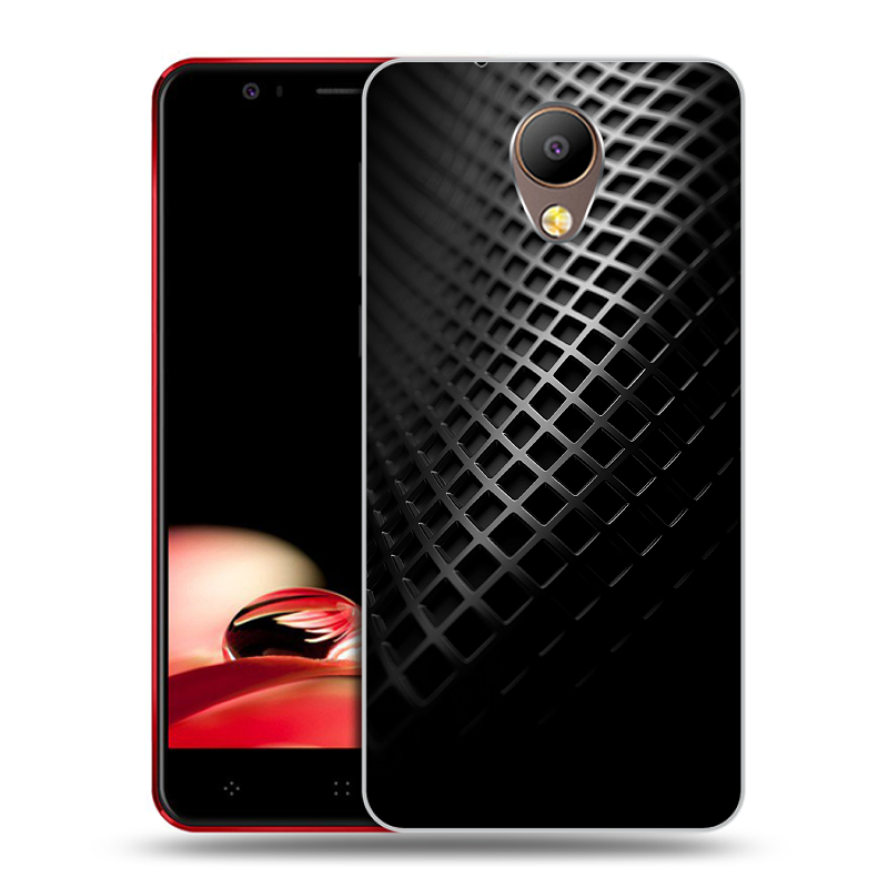 Пластиковый чехол на Elephone P8 с принтом Текстура металла Пластиковый чехол на Elephone P8 с принтом Текстура металла