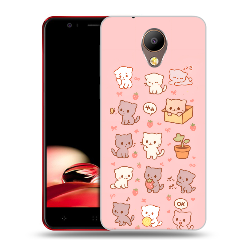 Пластиковый чехол на Elephone P8 с принтом Hello Kitty Хелоу Кити Пластиковый чехол на Elephone P8 с принтом Hello Kitty Хелоу Кити