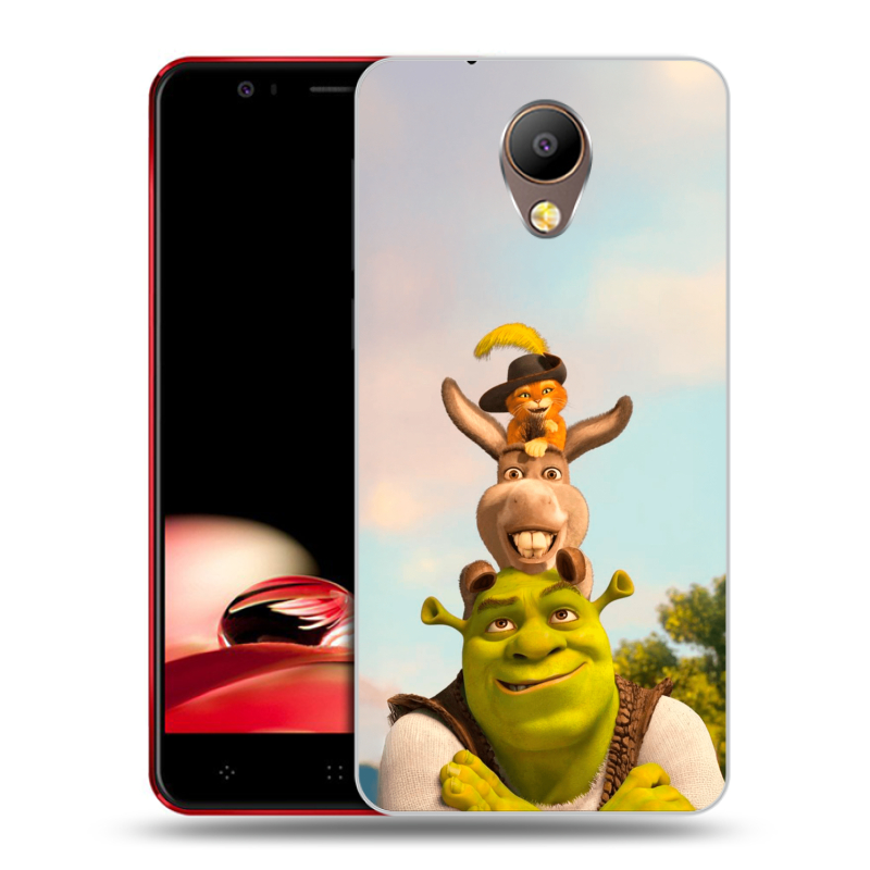 Пластиковый чехол на Elephone P8 с принтом Шрек Shrek Пластиковый чехол на Elephone P8 с принтом Шрек Shrek