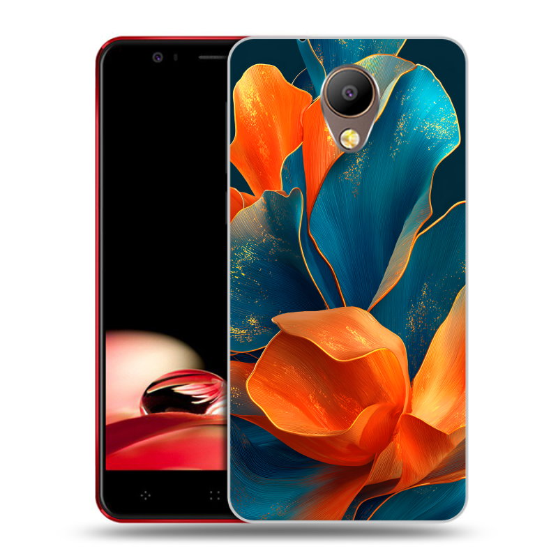 Пластиковый чехол на Elephone P8 с принтом Цветы Пластиковый чехол на Elephone P8 с принтом Цветы